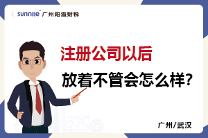 注冊公司以后放著不管會怎么樣？